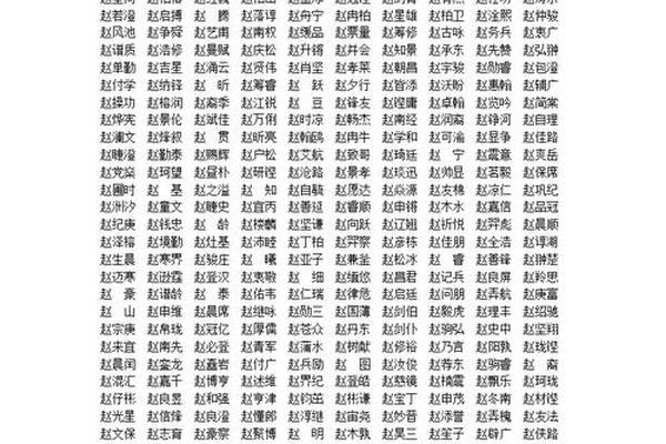 排第二的姓名是什么姓名