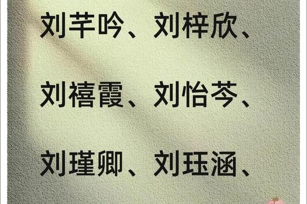 刘开头古代姓名