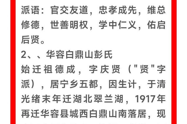彭式古代姓名