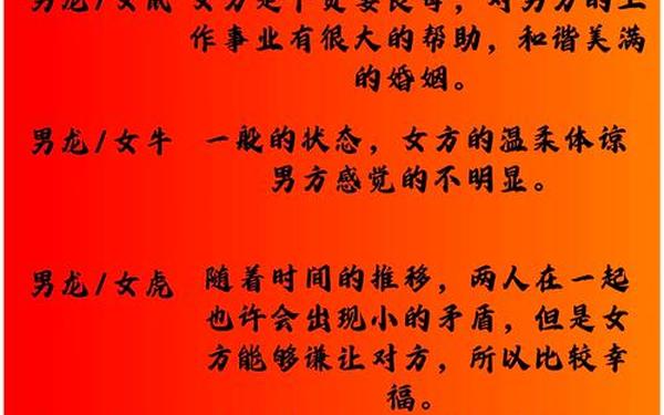 属虎跟属龙配不配(男虎女龙千万别在一起) 属虎跟属龙配不配(男虎女龙千万别在一起)