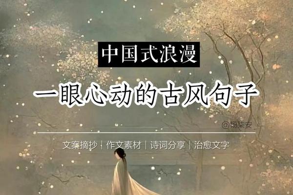 古风文化文案,新中式风格文案美句