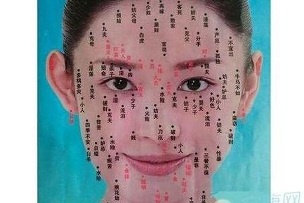 鼻相长痣图解女人面相图片、鼻上有痣的女人面相