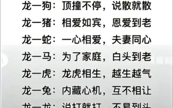 属虎和属龙的婚配怎么样_男虎女龙能过一生吗 属虎和属龙的婚配怎么样_男虎女龙能过一生吗