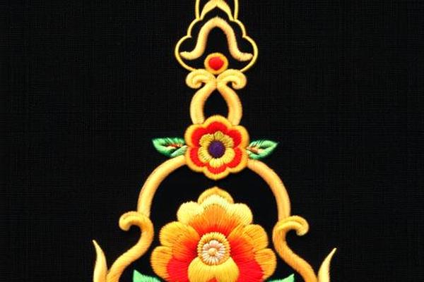 彝族文化元素图案图片-彝族花纹图案图片
