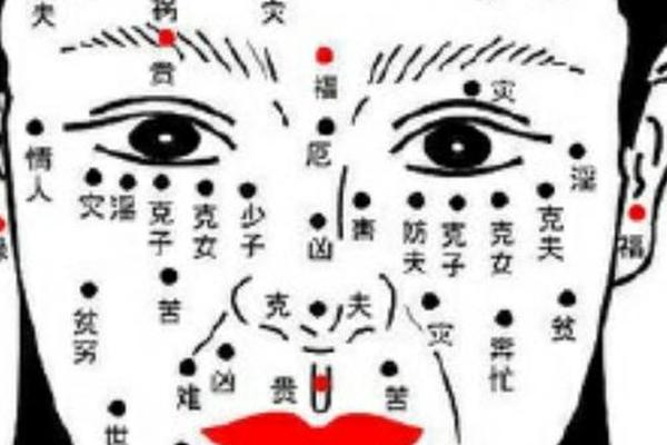 痣相道有痣、女人痣相图解 痣相道有痣、女人痣相图解