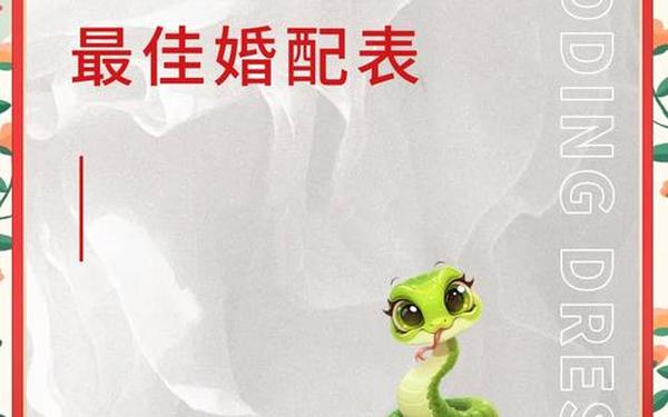 属蛇最佳上等婚配 属蛇最佳上等婚配