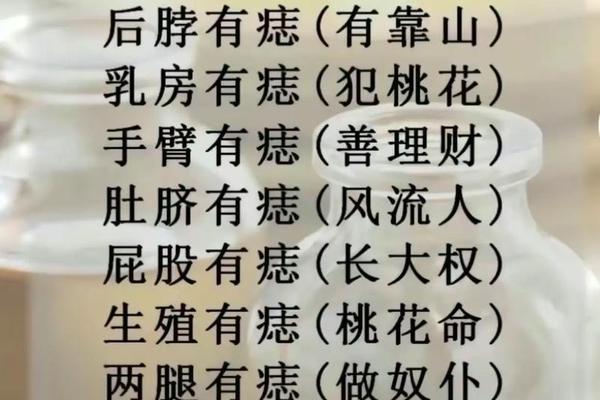 女子脖子下面痣相(痣相大全详解)