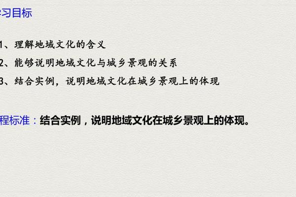 地域文化与城乡景观公开课 地域文化对城乡景观的影响 地域文化与城乡景观公开课 地域文化对城乡景观的影响