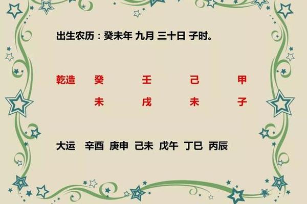 华盖八字