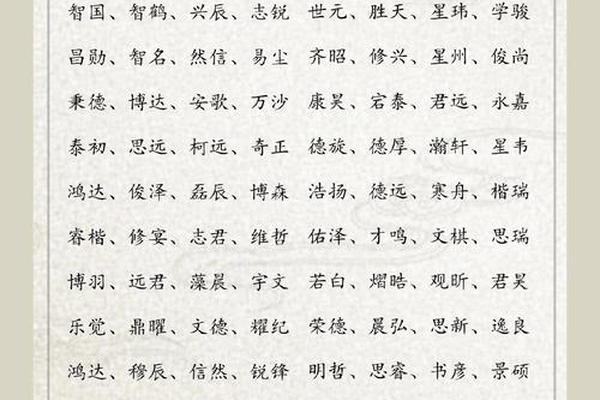 有气质好听的男生姓名