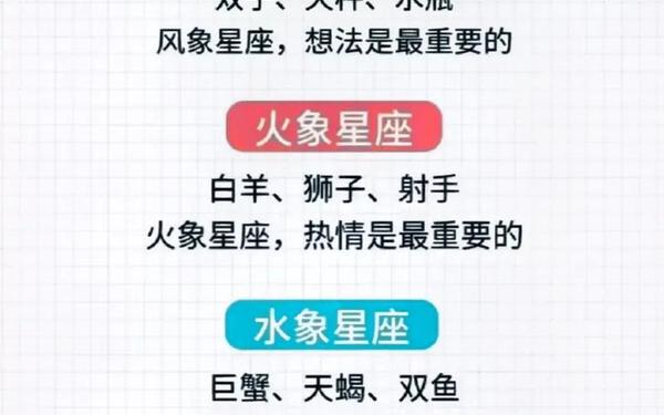 火象星座和水象星座合不合—水象星座和土象星座合得来吗