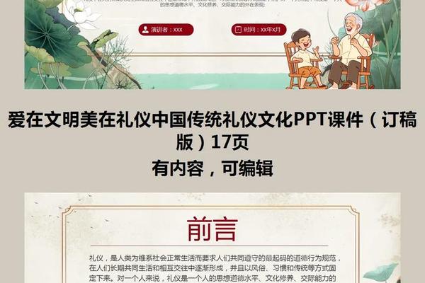传统礼仪文化传承—中华礼仪文明的文化传统