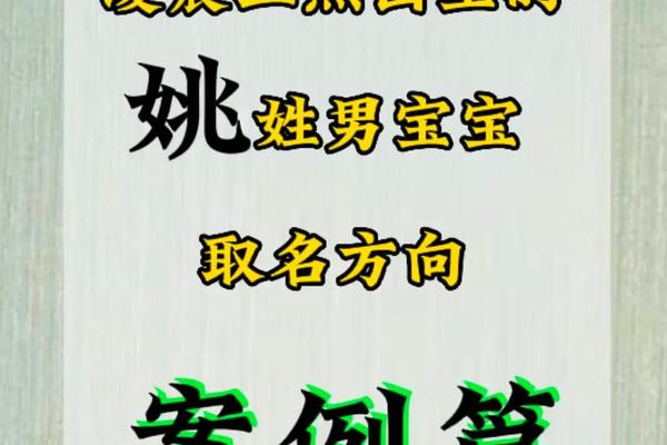 姚姓男宝宝起名