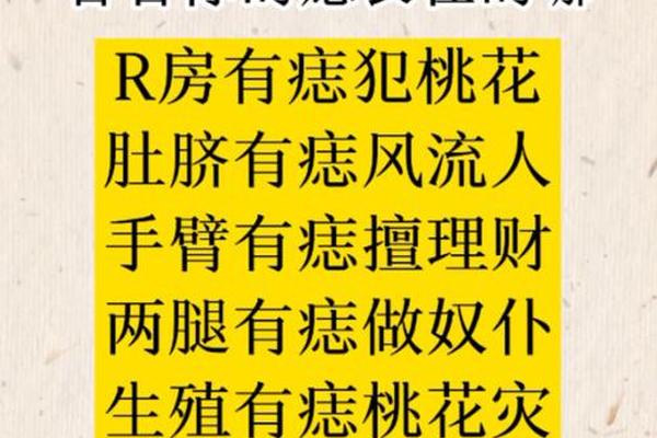 屁股痣相预示和特点(痣相女全身图解) 屁股痣相预示和特点(痣相女全身图解)