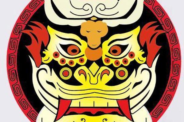 彝族文化元素图案;彝族的标志性的图案