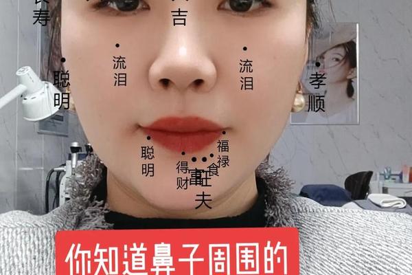 鼻孔边痣相-鼻孔周围有痣