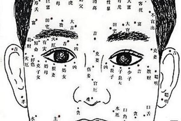 男士脸痣图相解图片大全 男士面部痣图片