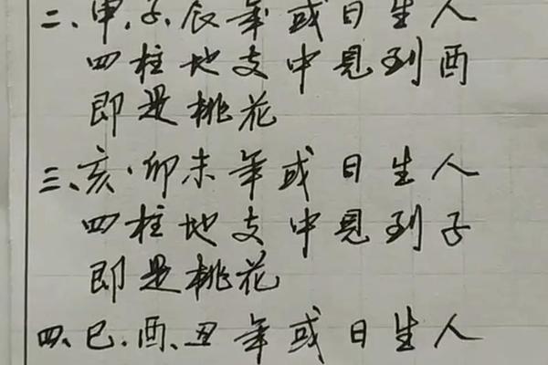 姓名桃花数