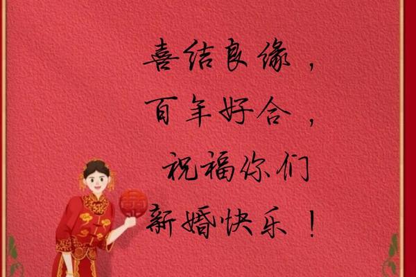 八字新婚祝福语