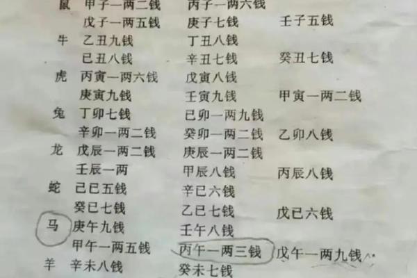 八字算骨重