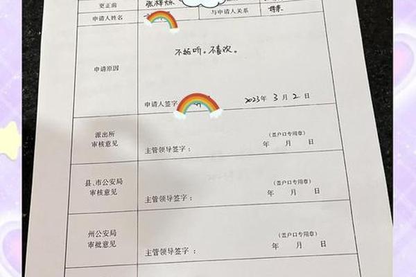 新生儿上户口后改姓名