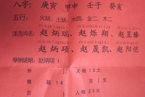 生辰八字算子女
