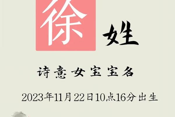 姓名带徐