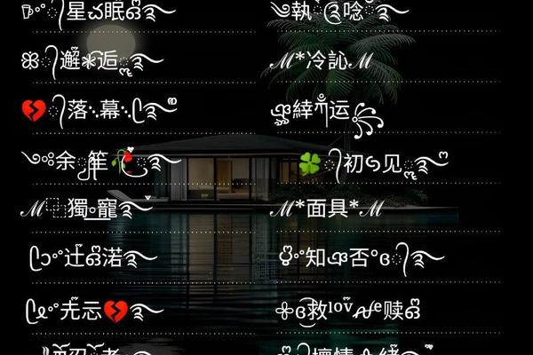 微信高冷姓名二字