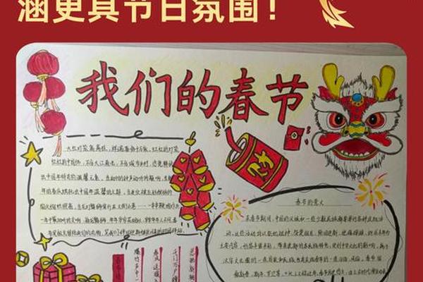 传统节日文化手抄报里该写什么-春节的由来简写15字