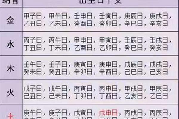 八字日柱