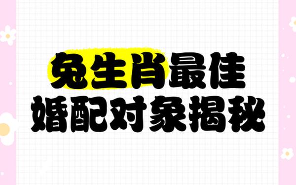 属兔的最佳配偶属相有哪些 属兔的最佳配偶属相有哪些