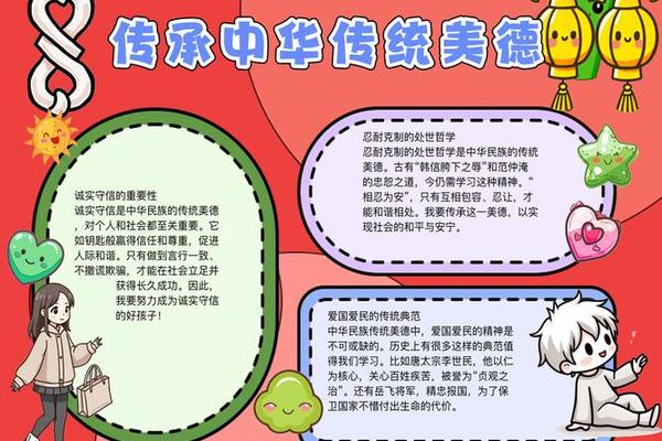 中华传统美德一年级下册—民族传统美德