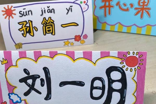 新生姓名牌活动