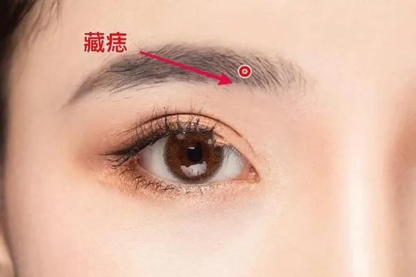 女人两眉毛中间的相痣—眉中有痣的女人好吗