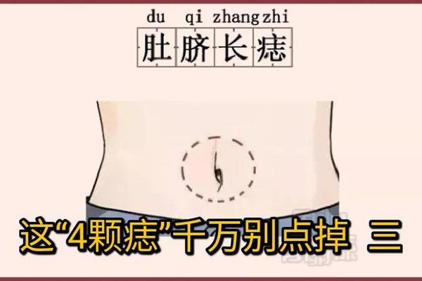 肚脐痣相代表什么数字、肚脐周围痣相图解