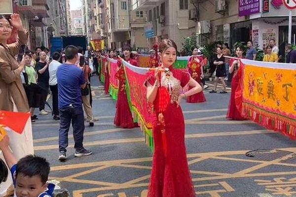 潮汕文化风俗传统标旗_潮汕营标旗
