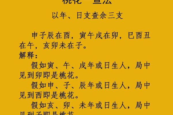 八字犯桃花