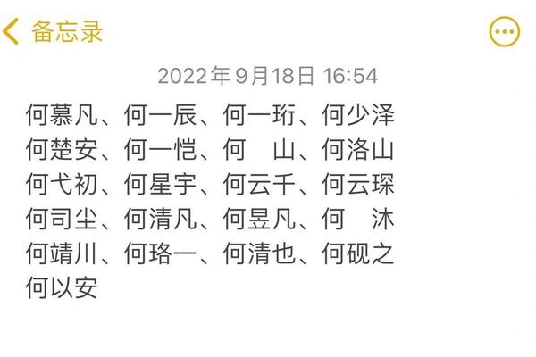 何姓男宝宝起名