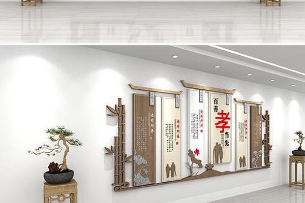 孝文化墙绘图片、文化墙创意设计模板 孝文化墙绘图片、文化墙创意设计模板