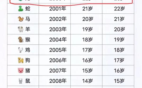 属龙的2025年多少岁 00后属龙的今年多大 属龙的2025年多少岁 00后属龙的今年多大