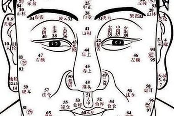 袁天罡痣相算命(看相算命大全有图像痣)