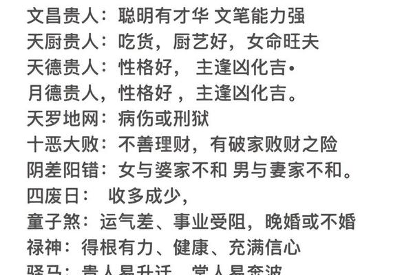 看命运八字