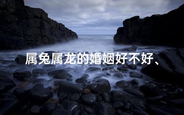 属兔和属龙能婚配吗 属兔和属龙能婚配吗