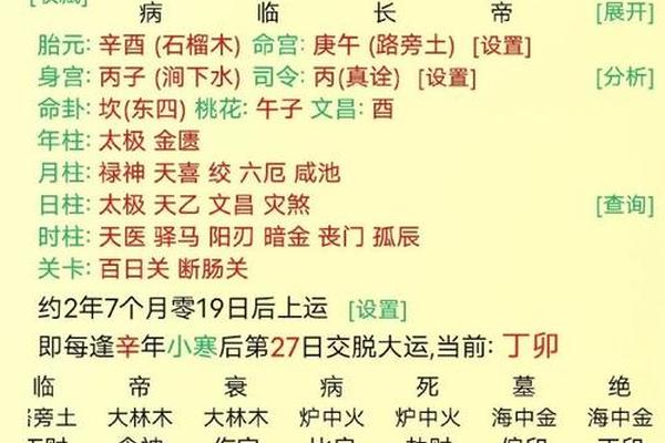 庚午八字
