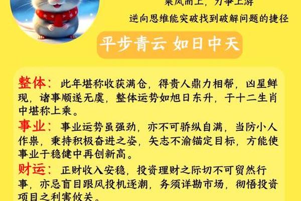 1984年属鼠2020年每月运势