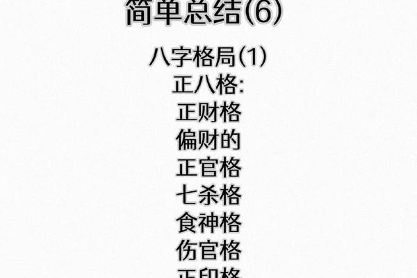 怎样看八字格局