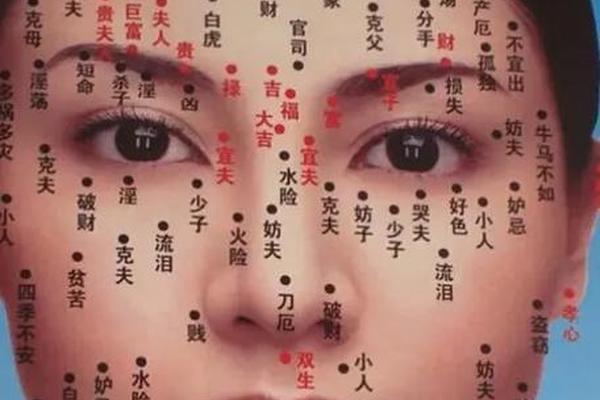 眉毛里面痣相(眉痣相图解大全)