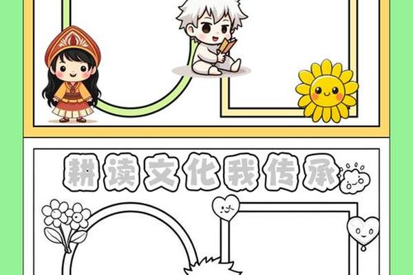 耕读文化手抄报图片大全(耕读文化手抄报内容)