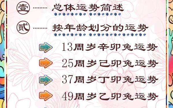 属兔人的今年的运势 属兔人的今年的运势