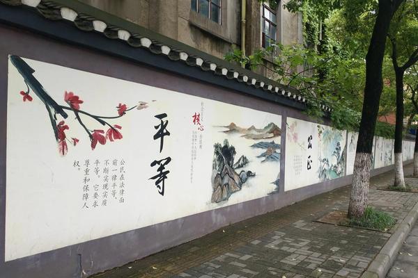 乡贤文化墙绘、文化形象墙设计